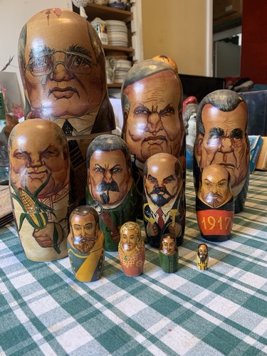 Matriochka dirigeants russes - matriochka,