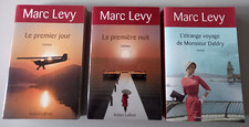 Lot de trois livres Marc Levy Broché Grand format (N°3877S)