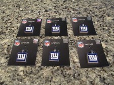New York Giants Charms Pendants LifeTiles by wincraft (lot of 6 )