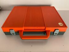 MALETTE PLASTIQUE LEFRANC BOURGEOIS  - VINTAGE ORANGE