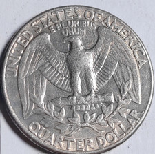 25 cents Quarter Dollar 1989 D