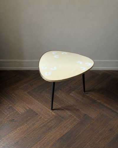 Table basse tripode vintage