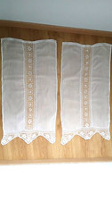 Rideaux anciens voile - rideaux,