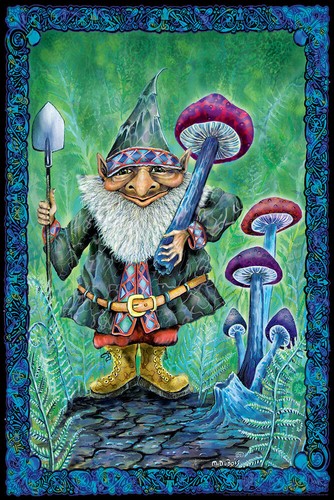 Gnome affiche récolte de - gnome,