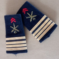 FOURREAUX D'EPAULES GALONS DE COMMANDANT  ARTILLERIE (CHEF D'ESCADRON)