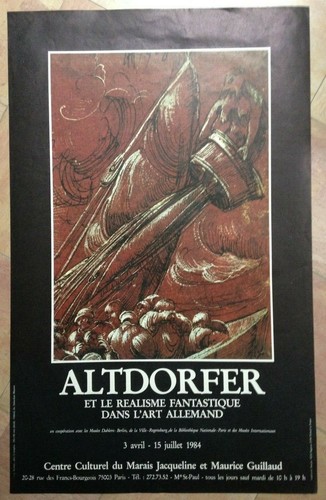 Altdorfer 1984 affiche - altdorfer,