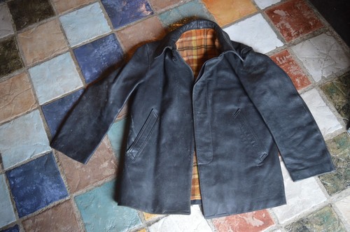 Veste cuir corbusier - veste, jacket