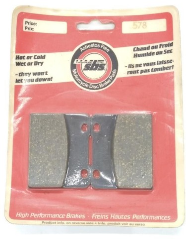 Plaquettes frein avant - plaquettes, de