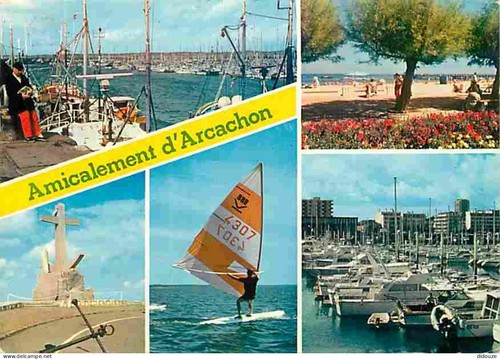 Carte postale bassin - carte, 33