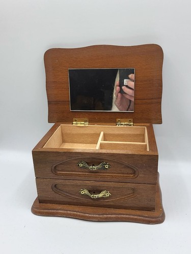 Boîte bijoux en bois - boîte, à