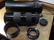 Objectif ZOOM Télé TAMRON 80-250mm f/3,8-4,5 Adaptall CANON/NIKON/OLYMPUS/PENTAX