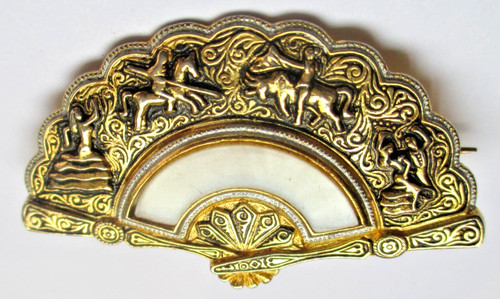 Ancienne unique grande - , broche
