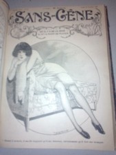 Revue SANS-GÊNE. Année 1920 1921 1922 René Giffey Ill Curiosa - 