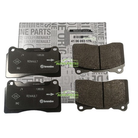 Plaquettes frein avant - plaquettes,