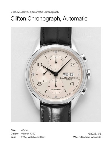 Rare montre automatique - rare, baume