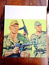 Gouache originale Michel Gourdon sur carton