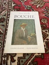 KATIA GRANOFF GEORGES  BOUCHE CATALOGUE EXPOSITION