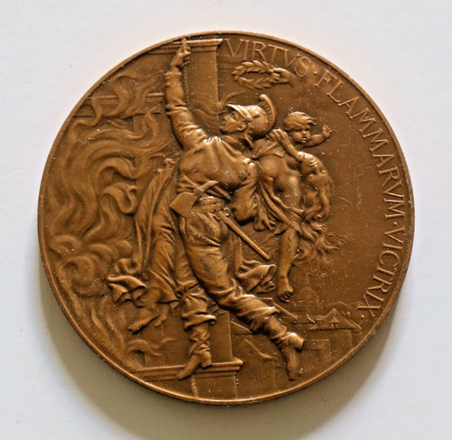 Médaille bronze doré - bronze,