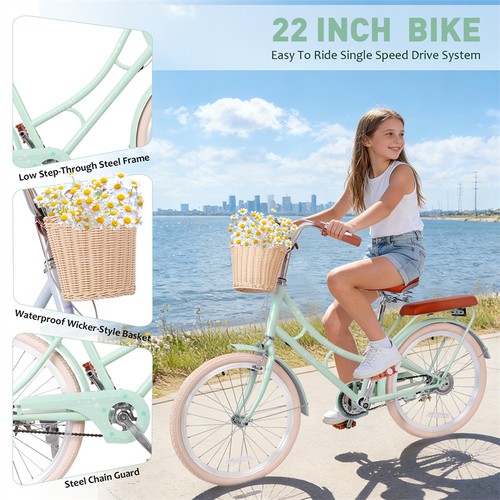 Inch beach cruiser bike for - 22,