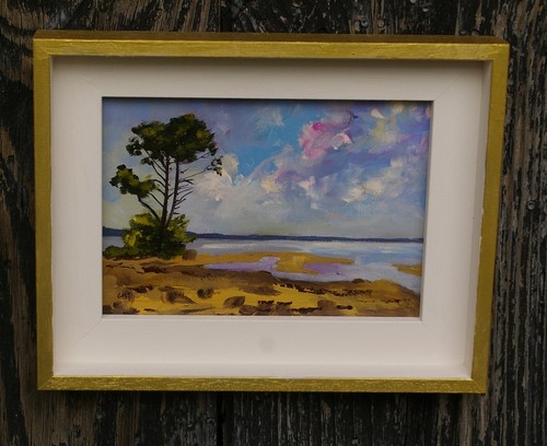 Petit paysage huile - petit,