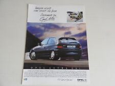 publicité automobile opel astra GSI italie