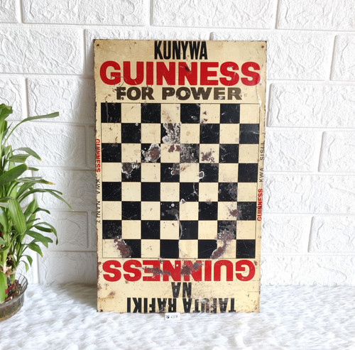 Vintage kunywa guinness bière - kunywa,