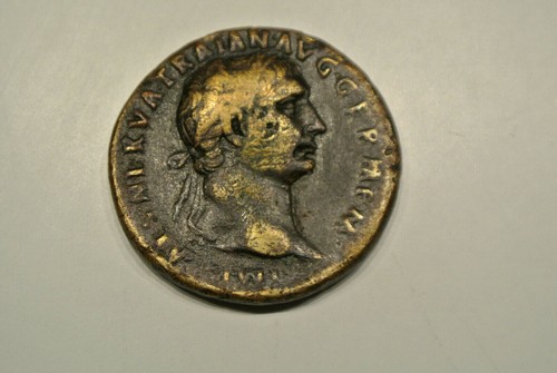 Sesterce trajan flan - sesterce,