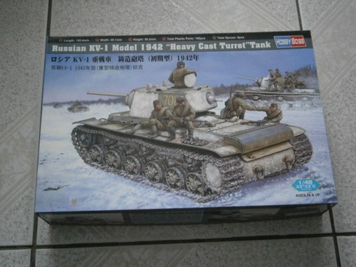 Maquette tank char russe - russe, kv-1