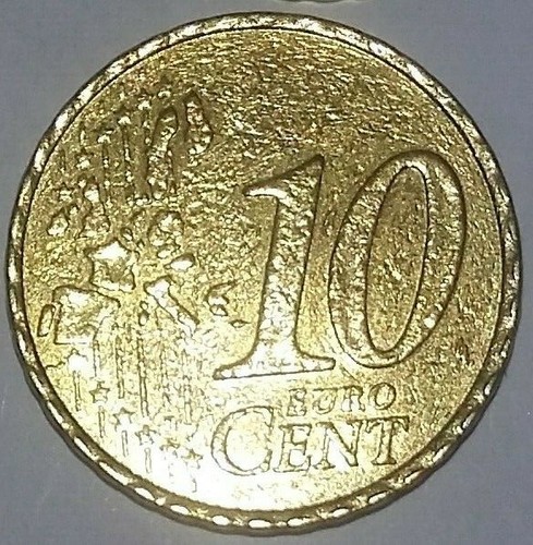 Euro pièce fautée - pièce, ou