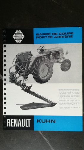 Prospectus tracteur matériels