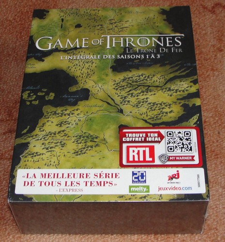 Coffret dvd game thrones - dvd, of