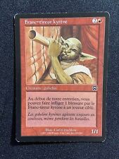 Carte Magic Wizard FR Edition Mercadia ROUGE Gobelin Franc-Tireur Kyrène 199/350