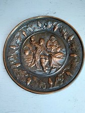 ASSIETTE DÉCORATIVE CUIVRE