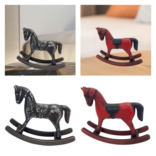 Figurine cheval bascule - cheval,
