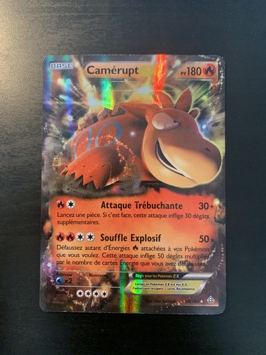 Carte pokémon camérupt ex - carte,