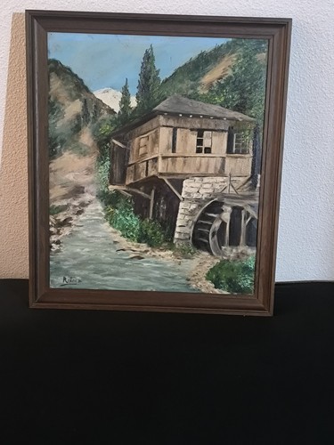 Tableau chalet des bois - le,