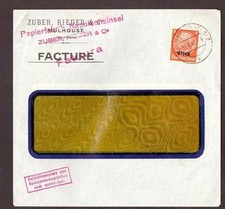 Dt. Occupation du Reich Alsace affranchissement individuel Mühlhausen (Els)...