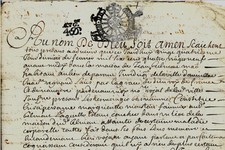 1686 Testament à Auvillar