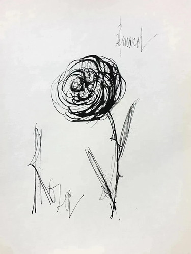 Bernard buffet rosa - buffet,