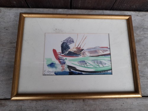 Aquarelle rostilas loukine - rostilas,