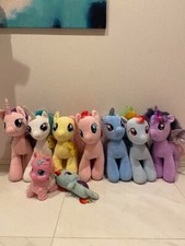 Lot de 7 peluches My Little Pony (2 figurines bonus)