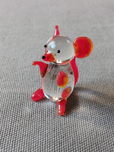 Petite sourie verre de - verre,