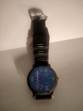 Montre trotteuse avec thermomètre intégré, collector en état de fonctionner