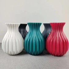 Mini vases en plastique incassable étanche pour centres de table de bureau