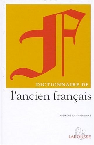 Dictionnaire ancien - de, l'ancien