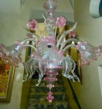 Lustre monumental 8 lumières