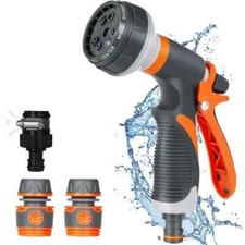 Pistolet Arrosage Pistolet Arrosoir Multifonction 8 Modes D'arrosages Nettoyage