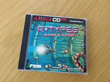 R-Type + R-Type II Amiga CD32 inédit! Repro Boitier et disque Commodore CD 32