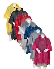 Poncho Imperméable À Capuche