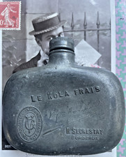 Fiole phramaceutique en Étain